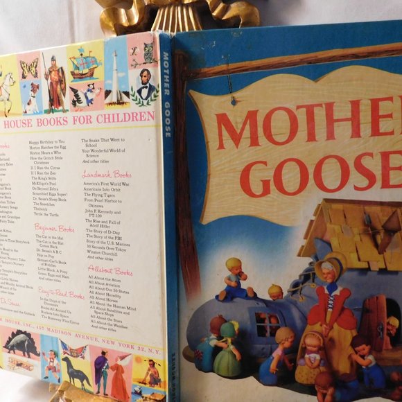 Vintage Mother Goose Published by Random House 1949 - Picture 2 of 9